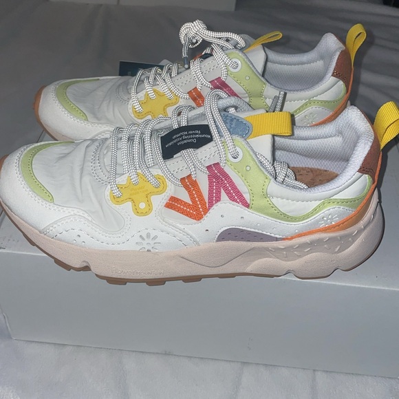 NWT Flower Mountain YAMANO 3 WOMAN KAISO - Eco-suede technical fabric Sneaker - Picture 12 of 14